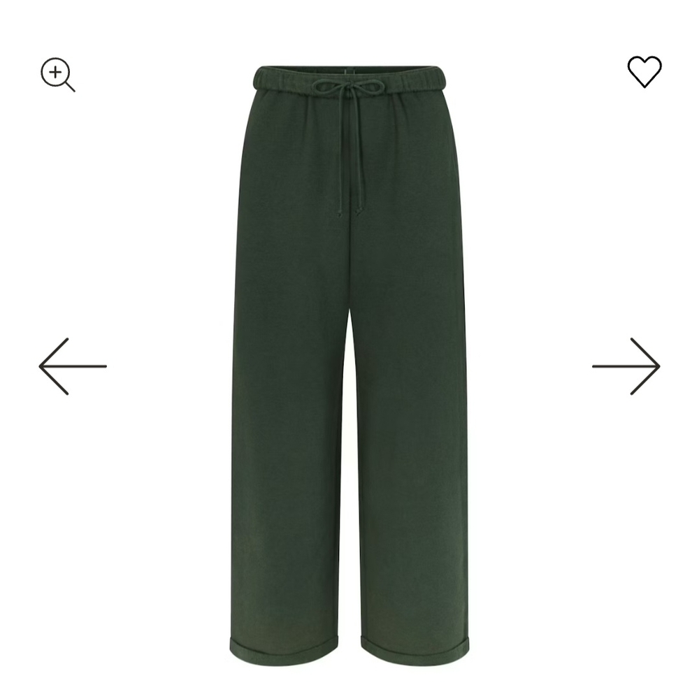 Spruce Cotton Fleece Straight Leg Pants